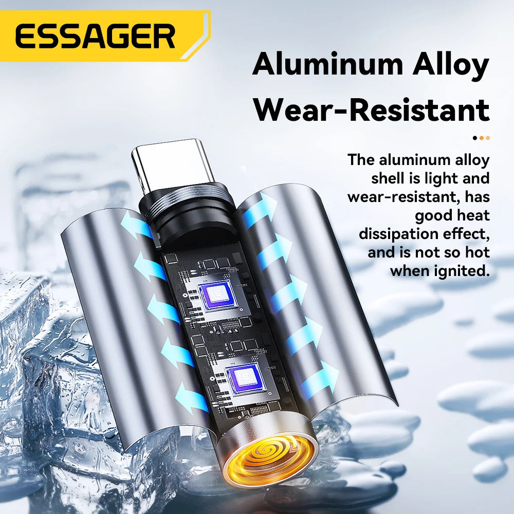 Essager USB-C Rechargeable Flameless Lighter