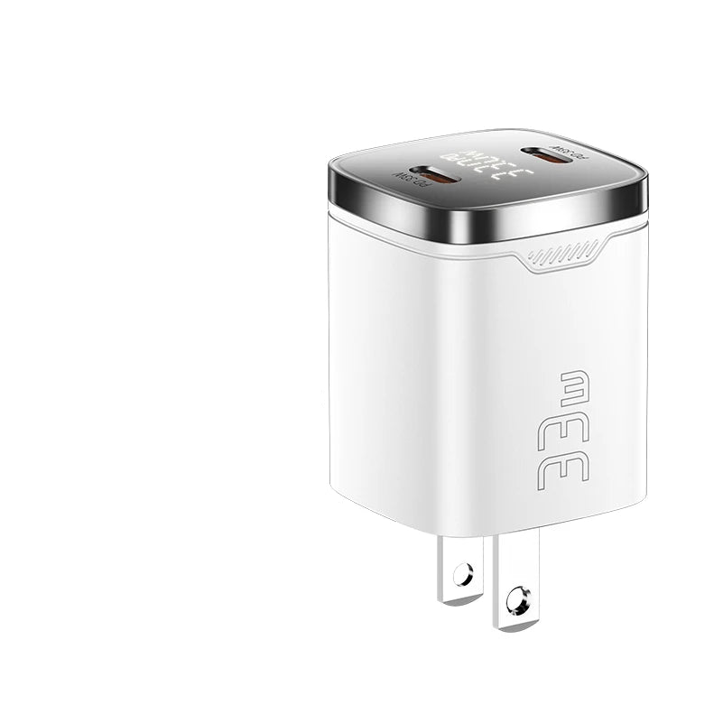 Essager 33W GaN Dual USB Type C Charger