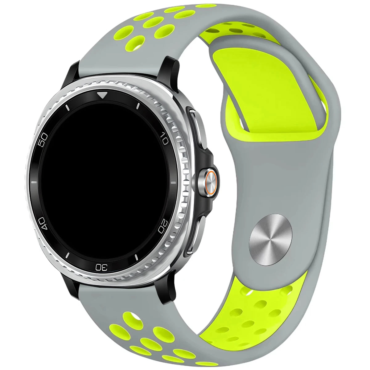 Dual Color Soft Silicone Sport Band for Samsung Galaxy Watch 8 & Galaxy Watch 8 Classic
