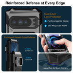 Military-Grade Shockproof Metal Case with Adjustable Kickstand for Google Pixel 10 Series