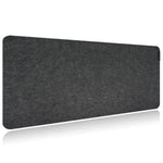 Large Extended Felt Desk Mat Mouse Keyboard Pad