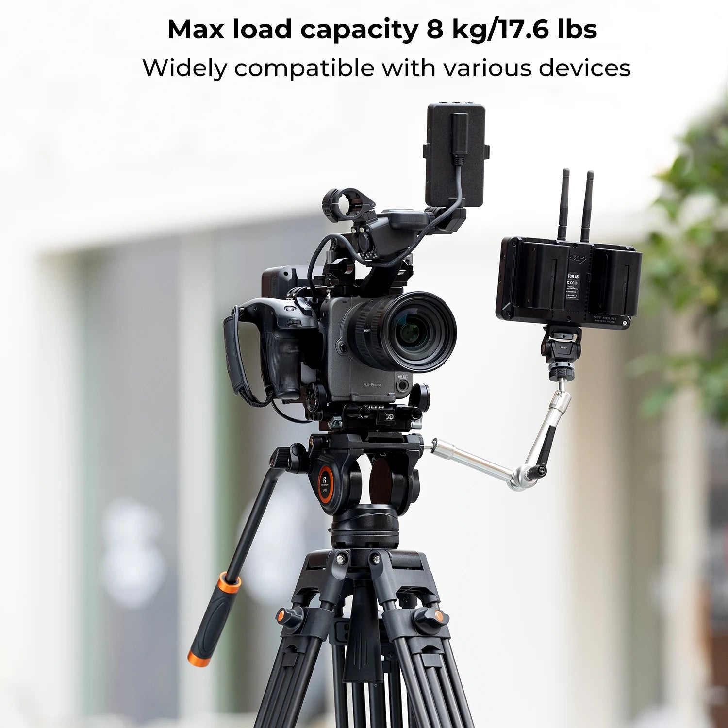K&F CONCEPT 72-inch Heavy Duty Aluminum Tripod
