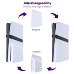 Dustproof White Faceplate for PlayStation 5 Pro