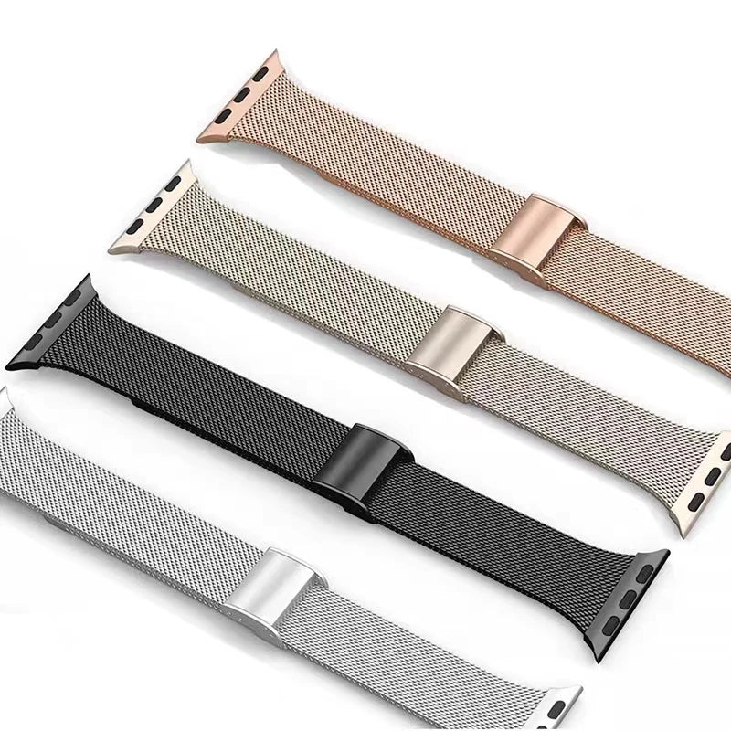 Premium Slim Milanese Loop Metal Band for Apple Watch