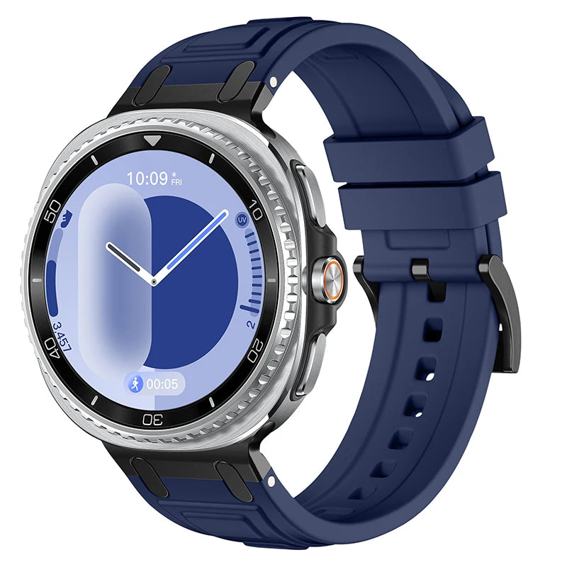 Waterproof Silicone Watch Band for Samsung Galaxy Watch 9