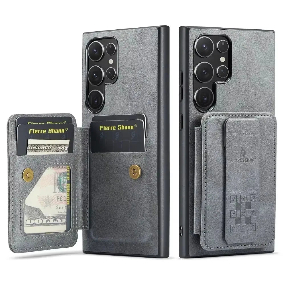 Multi-Card RFID Blocking Wallet Case for Samsung Galaxy S25 Series