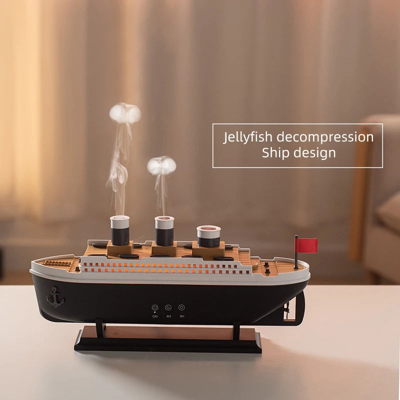 Simulated Steam Boat Aroma Diffuser