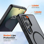 Samsung Galaxy S26 Series Semi-Clear Magnetic Phone Case