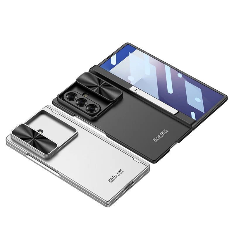 Samsung Galaxy Z Fold 7 Rugged Protective Cover with Slide Camera Shield