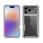 Transparent Shockproof Bumper Case for iPhone 17 Series