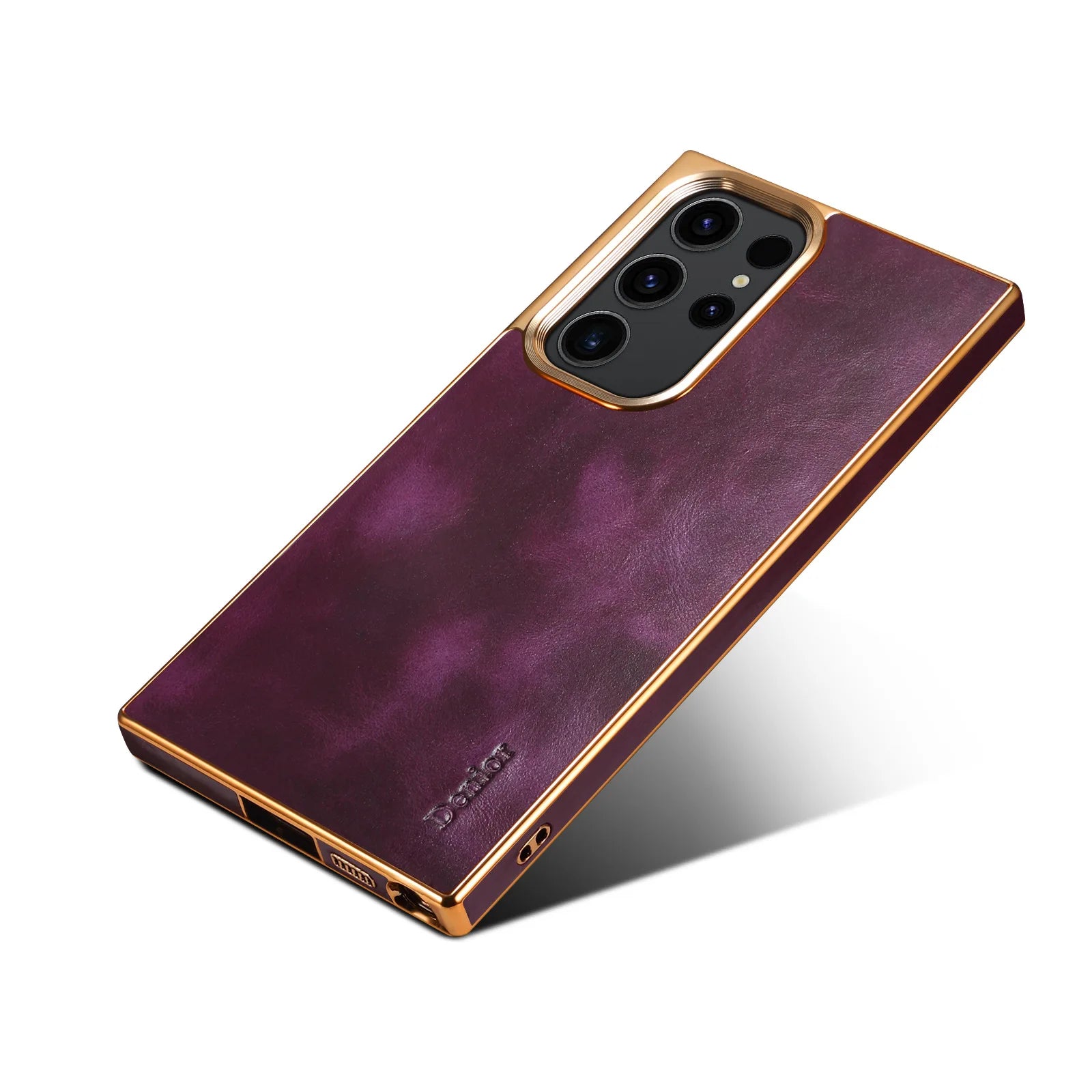 Premium Oil-Waxed Cowhide Case for Samsung Galaxy S25 Series
