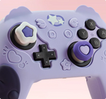 Cute Wing Silicone Case with Thumb Grip Caps for Nintendo Switch 2 Pro Controller