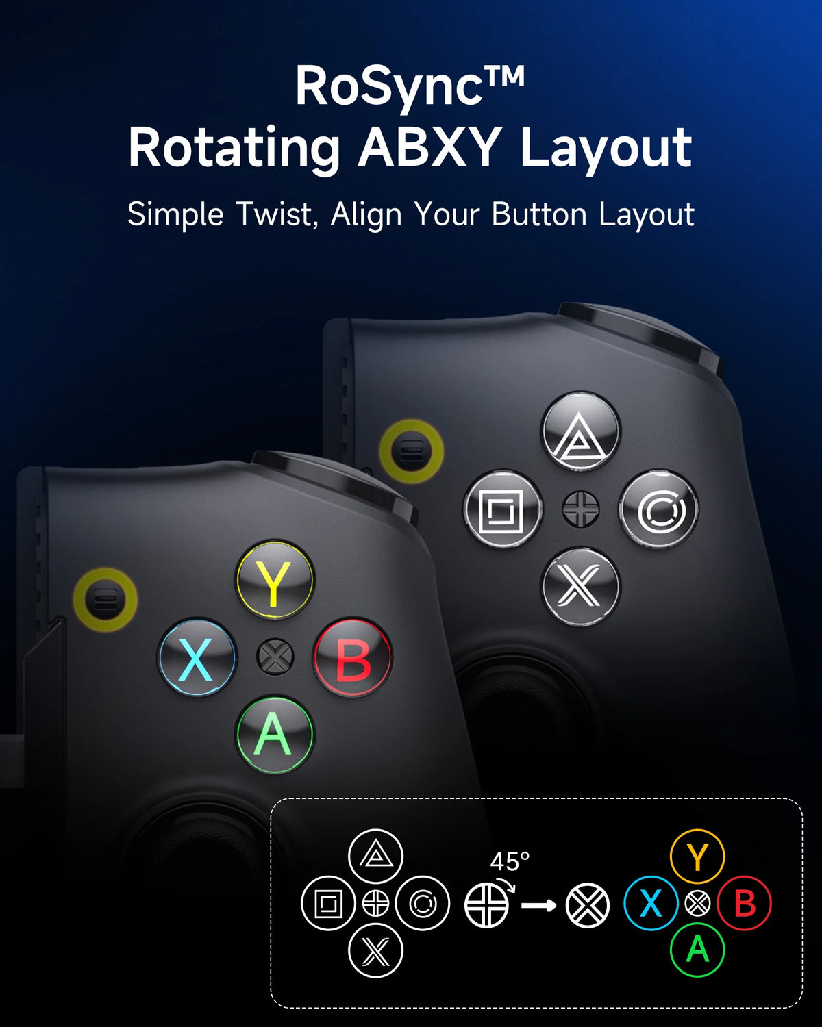 EasySMX M20 Dual-Mode Trigger Gamepad