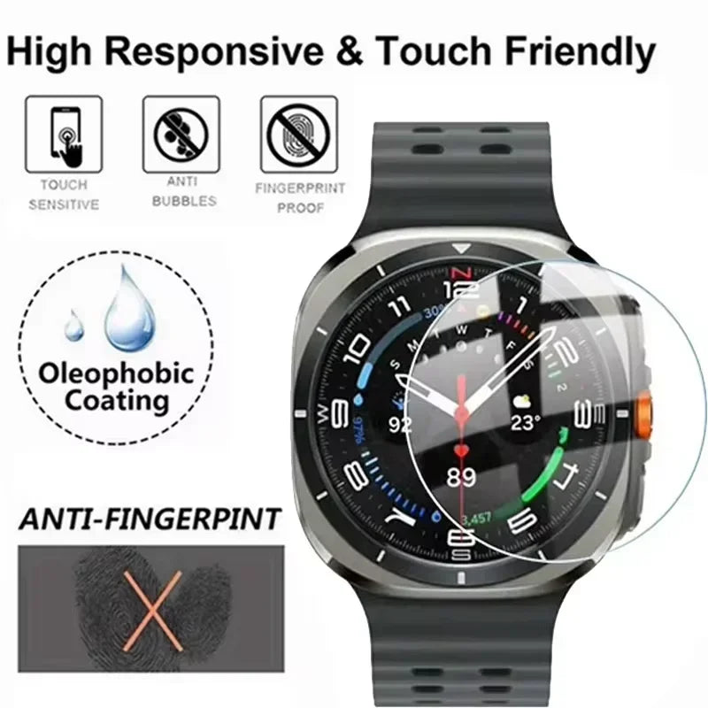 Tempered Glass Screen Protector for Samsung Galaxy Watch 7