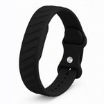 Textured Silicone Loop Strap with Adjustable Fit for Google Fitbit Air