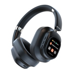 Siindoo JH-ANC930Plus Active Noise Cancelling Headphones with LED Screen