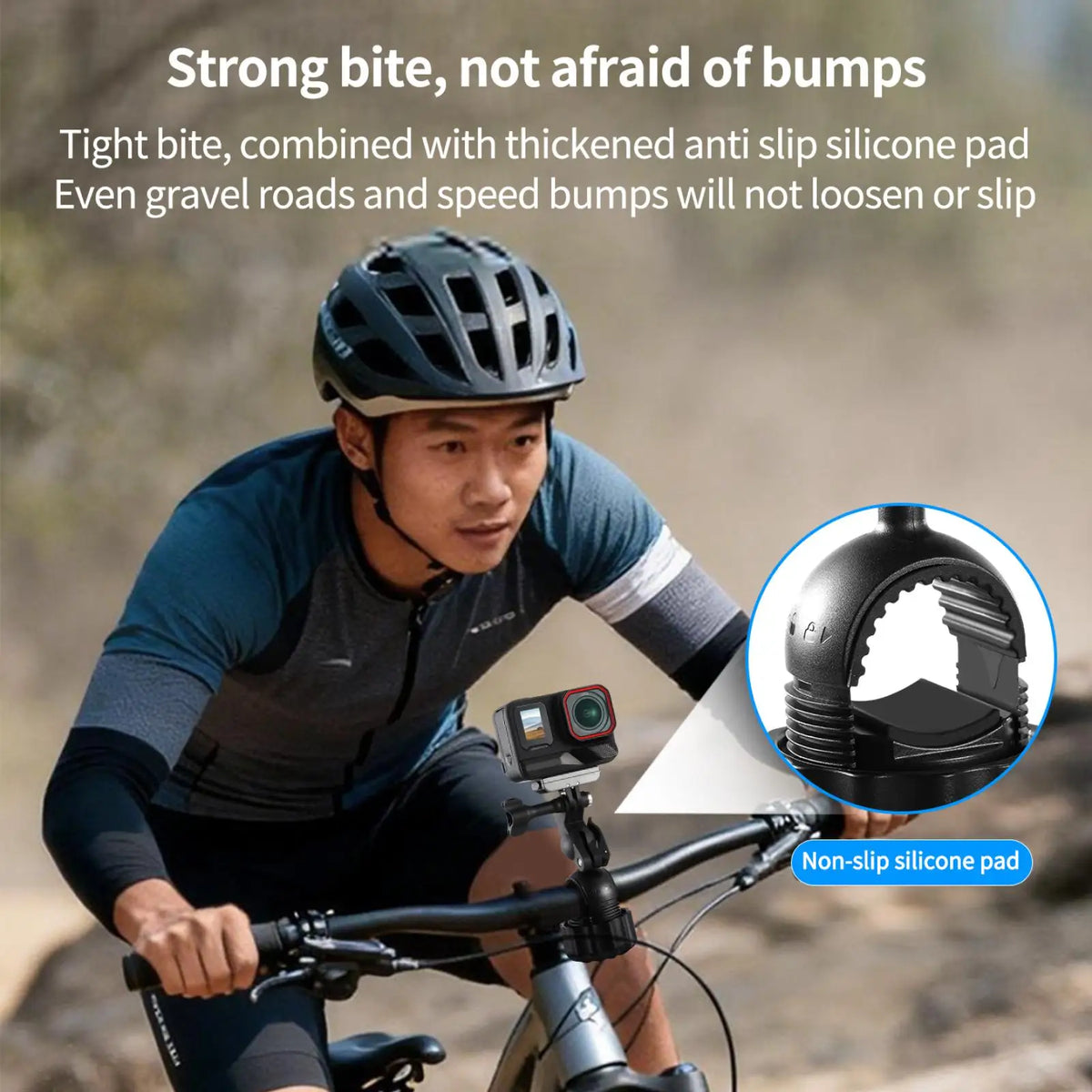 Twist-Lock Quick-Release Bike Handlebar Mount