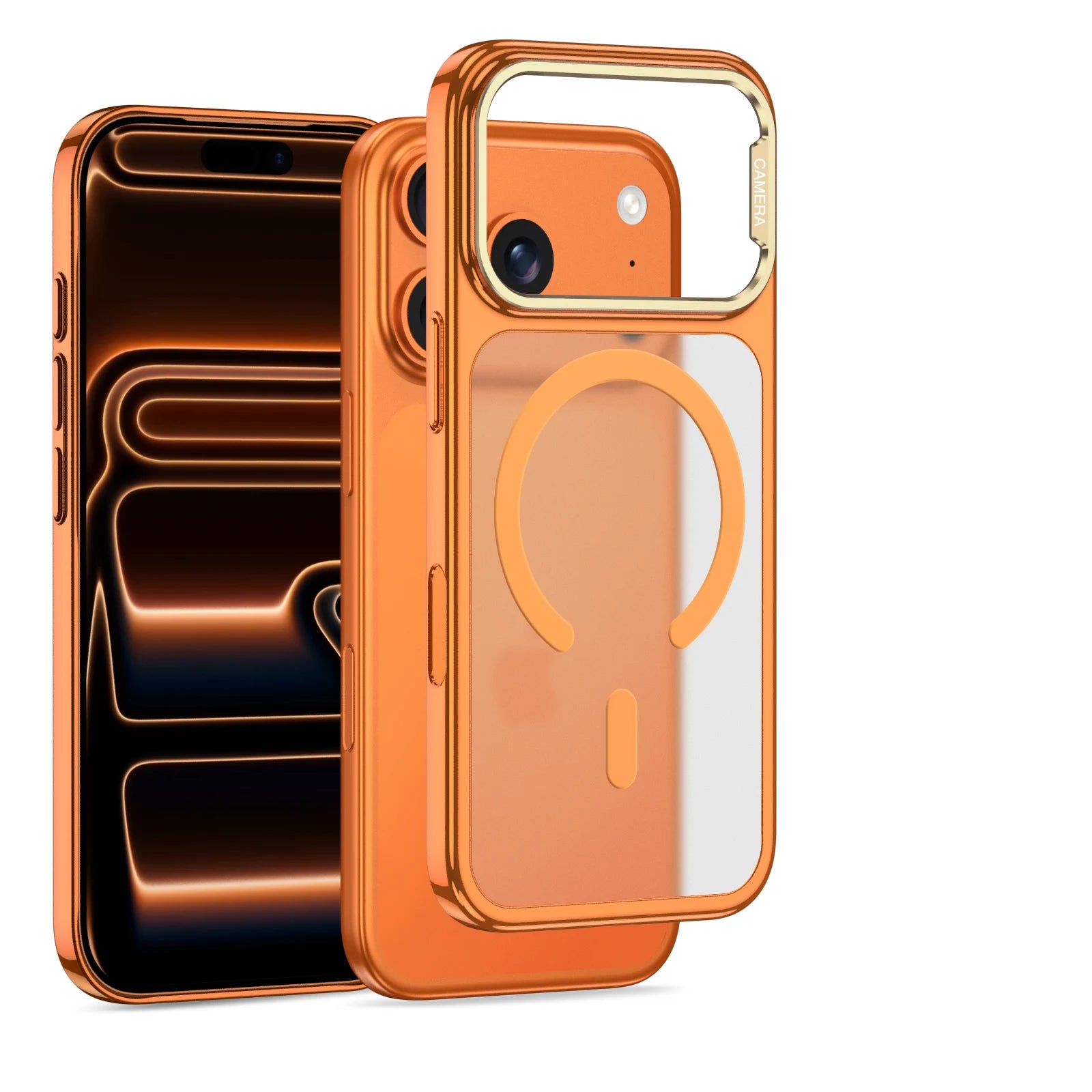 Shockproof MagSafe Case with Skin Feel Finish for iPhone 17 Pro & iPhone 17 Pro Max