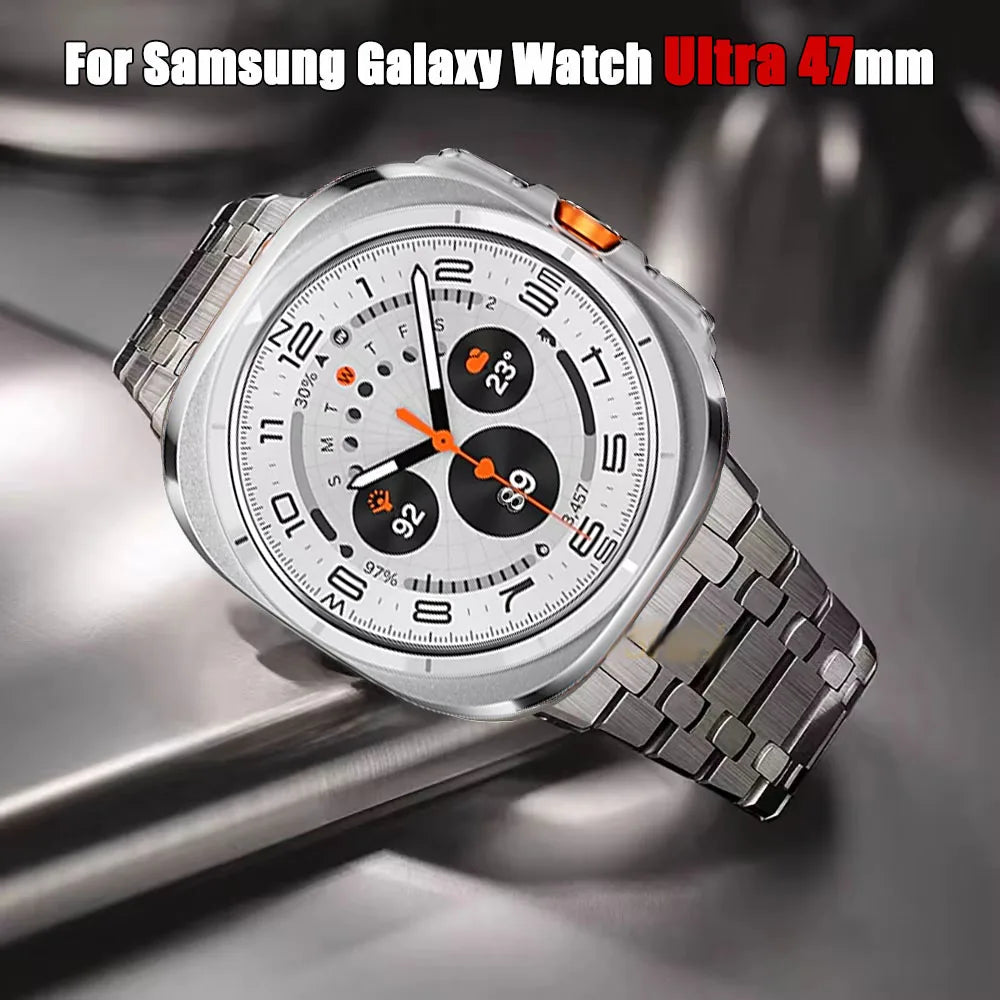 Luxucy Stainless Steel Metal Bracelet for Samsung Galaxy Watch Ultra