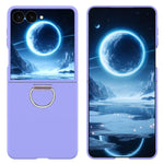 Shockproof Flip Case with Metal Ring for Samsung Galaxy Z Flip 8