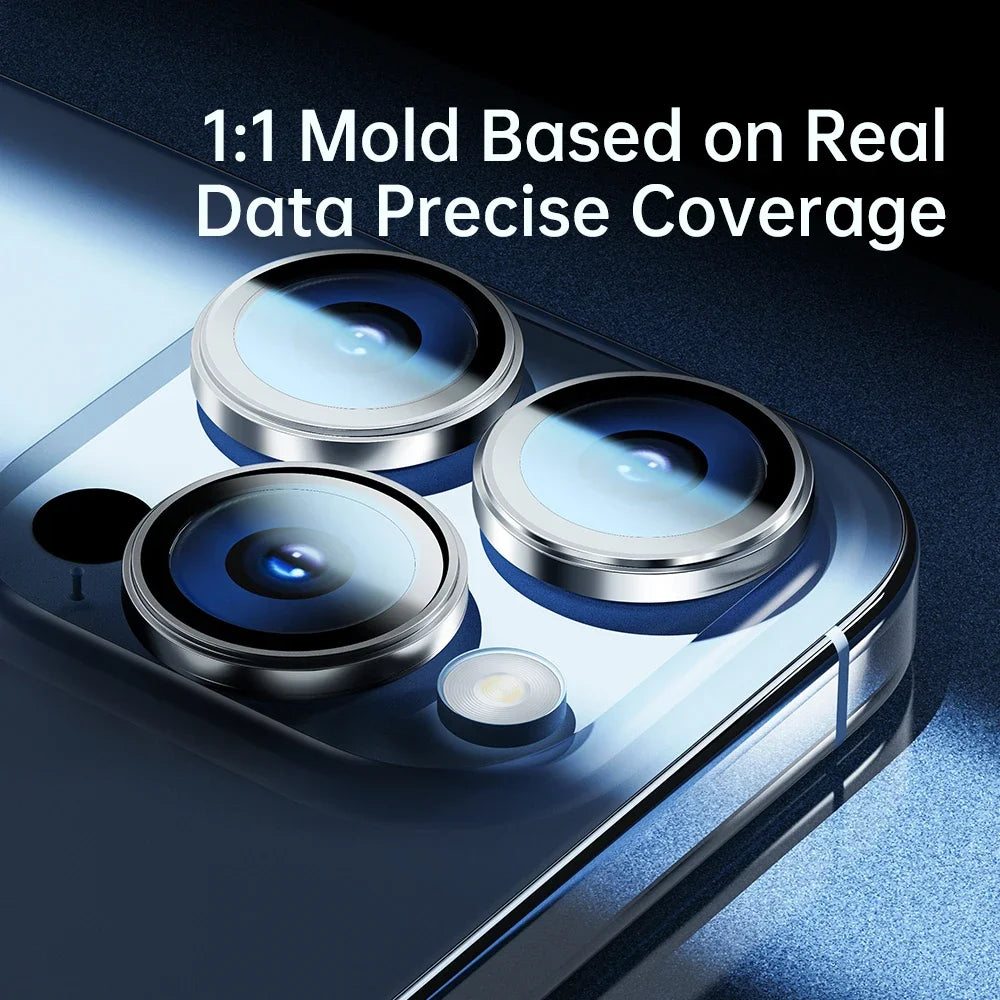 Tempered Glass Lens Protectors for iPhone 16 Series