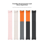 No Gaps Magnetic Silicone Strap for Samsung Galaxy Watch 7 - Seamless &amp; Secure