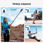 K&F CONCEPT 60 Inch Invisible Selfie Stick Extension Pole