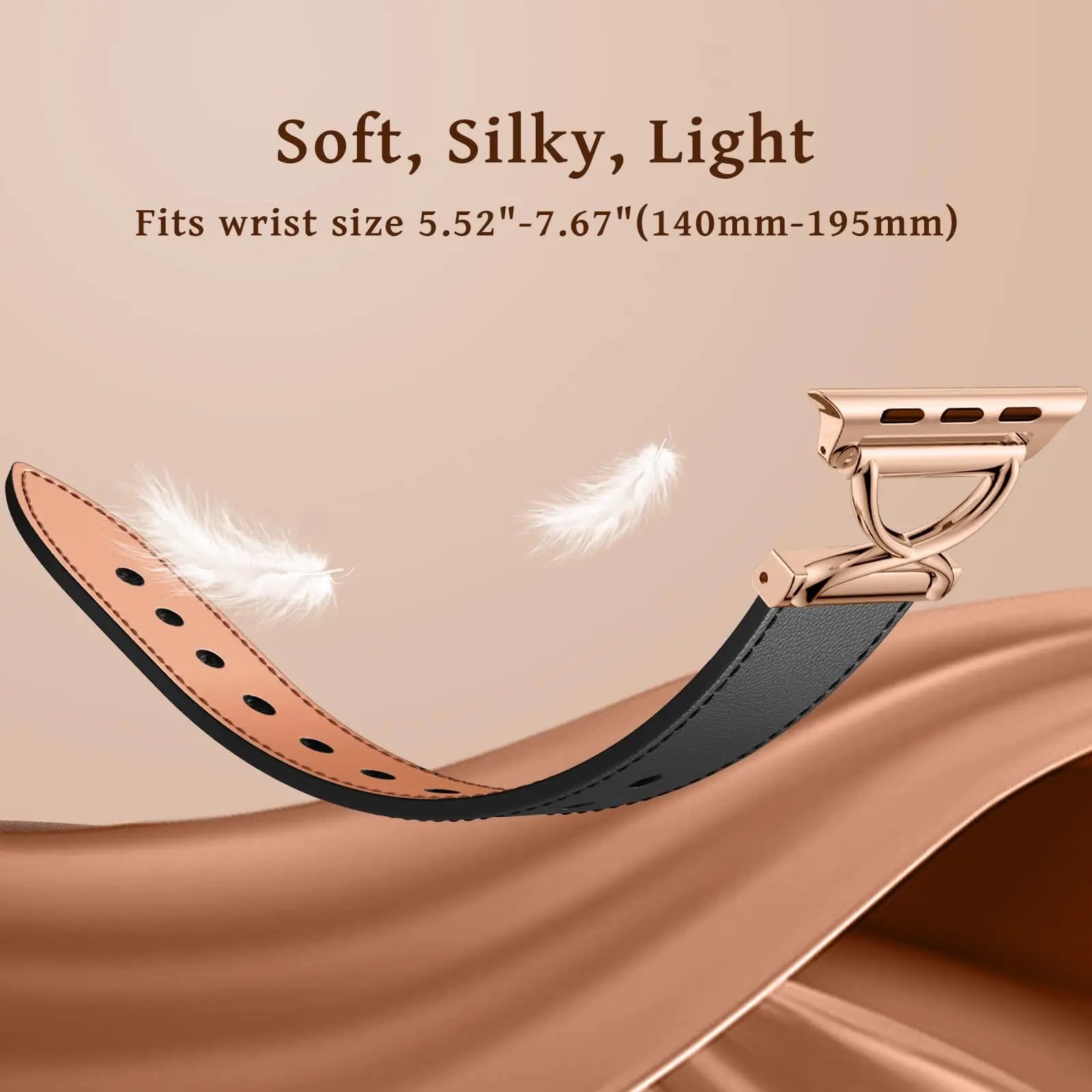 Luxury Replacement Leather Strap for Apple Watch