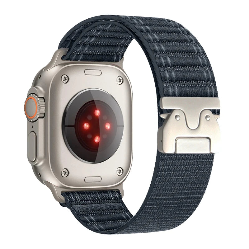 Stretchable Nylon Solo Loop Strap for Apple Watch