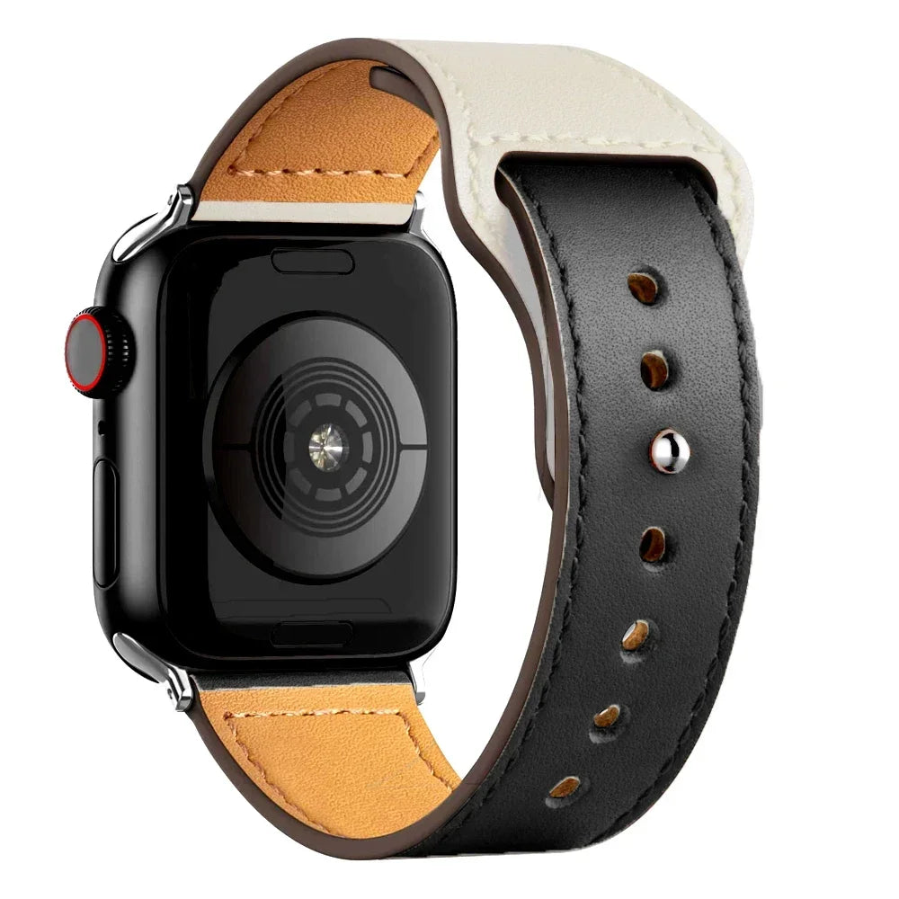Luxury Genuine Leather Strap for Apple Watch