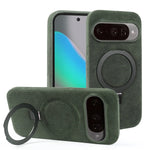 Google Pixel 10 Series Alcantara Magnetic Case with Foldable Stand