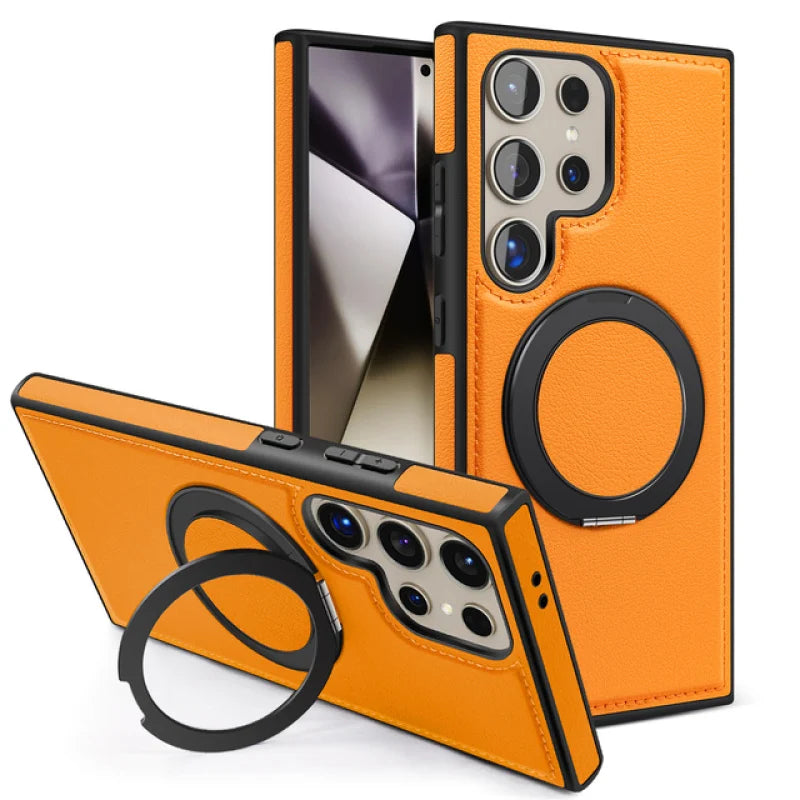 Premium Shockproof Magnetic Case with 360° Kickstand for Samsung Galaxy S24 Series