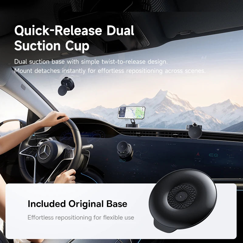 Strong Vacuum Magnetic Car Phone Holde