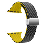 Carbon Fiber Pattern Magnetic Strap for Apple Watch