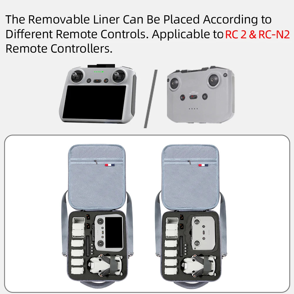 Protective Travel Case for DJI Mini 4 Drone and Controller