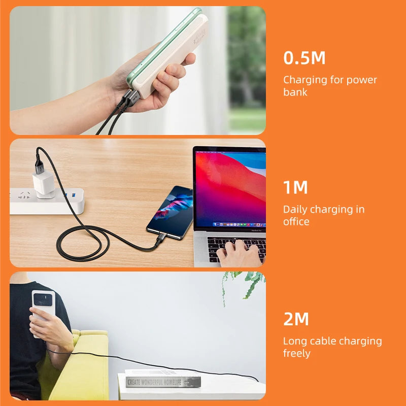 CABLETIME 5Gbps USB 3.0 USB-A to USB-C Cable