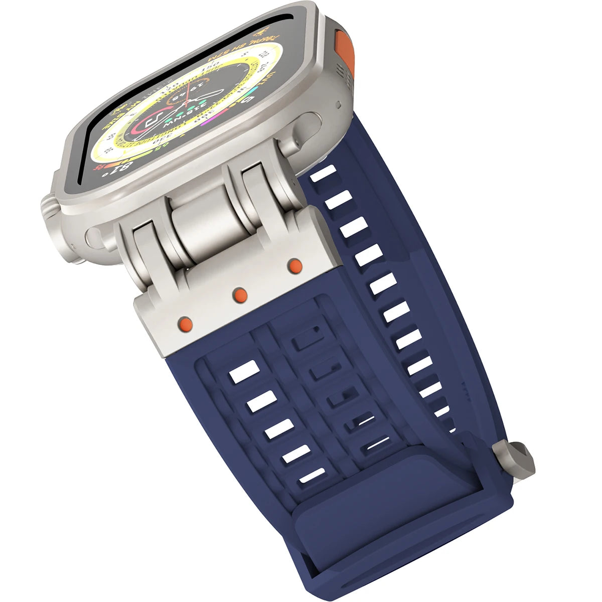 Breathable Soft Silicone Sports Strap for Apple Watch