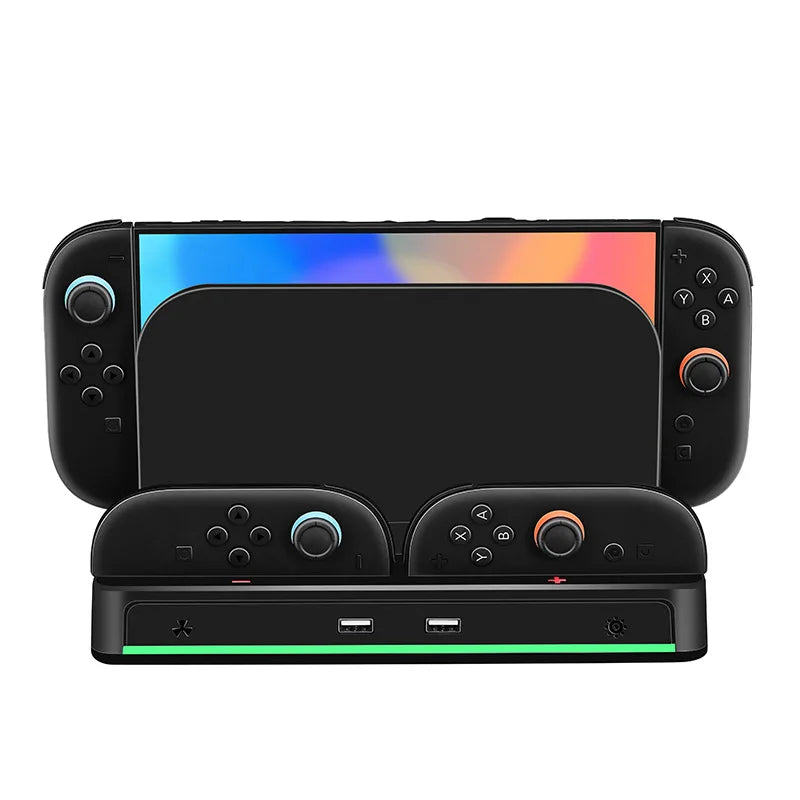 Nintendo Switch 2 Cooling Stand - RGB Fan, Adjustable Speeds