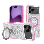 Shockproof Magnetic Case for iPhone 17 Series with 360° Rotating Ring Holder