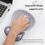 Transparent Silicone Ergonomic Mouse Pad Wrist Rest