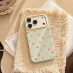 Colorful Polka Dot Protective Case for iPhone 17 Series