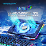 COOLCOLD Air Compression RGB Laptop Cooling Pad
