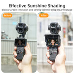Foldable Anti-Glare Screen Hood DJI Osmo Pocket 4 Pro