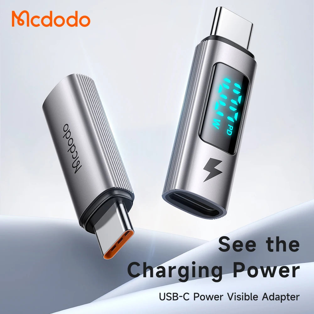 McDodo Type-C to Type-C Digital Display Adapter Charger Data Cable Converter