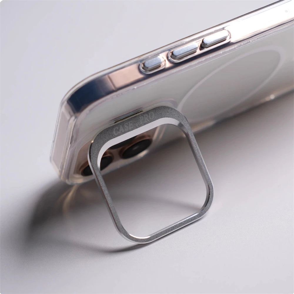 Premium Shockproof Laser Gradient MagSafe Case with Built-In Kickstand for iPhone 16 Series