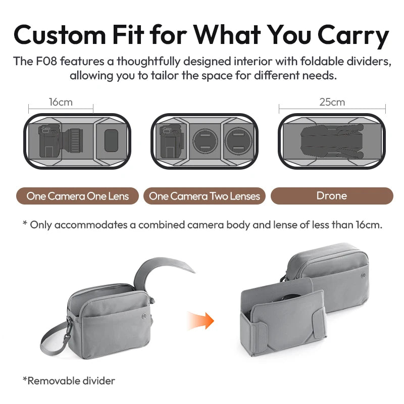 Ulanzi F08 Compact Travel Backpack