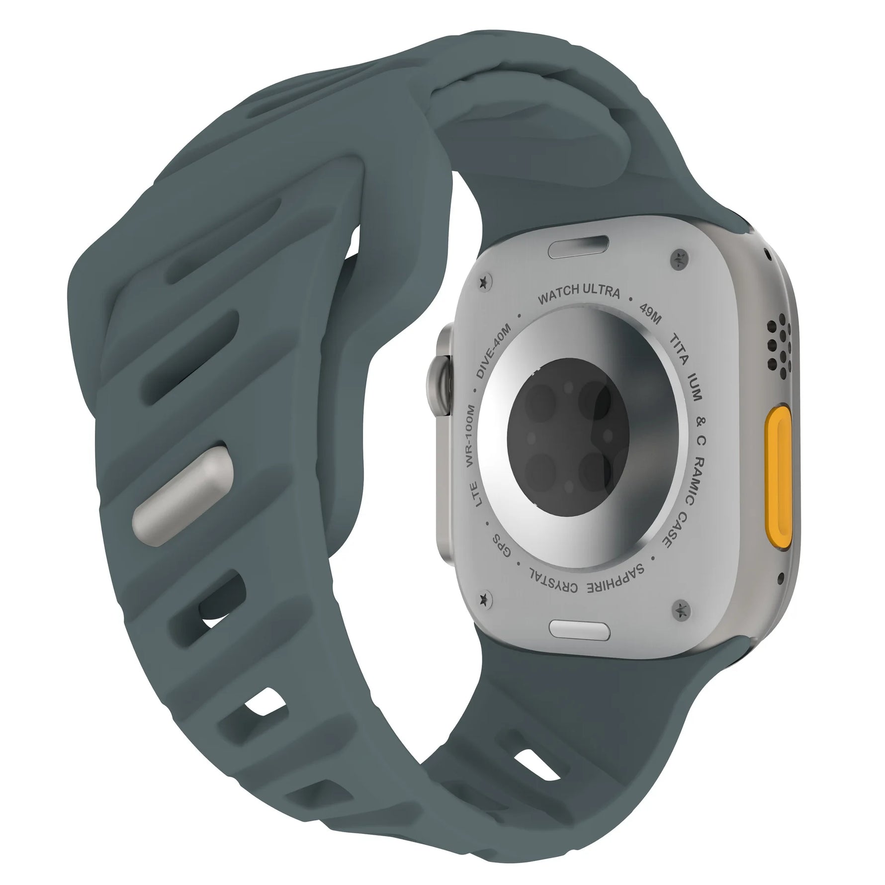 Durable Silicone Sport Strap for Apple Watch