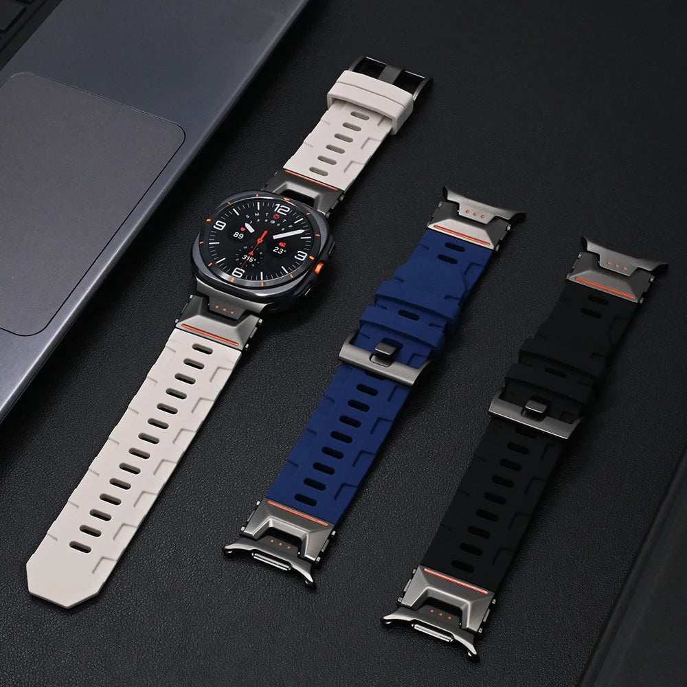 Silicone Sports Band for Samsung Galaxy Watch Ultra and Samsung Galaxy Watch Ultra (2025)