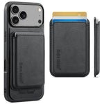 Leather MagSafe Case with Detachable 3-Card Holder for iPhone 18 Series
