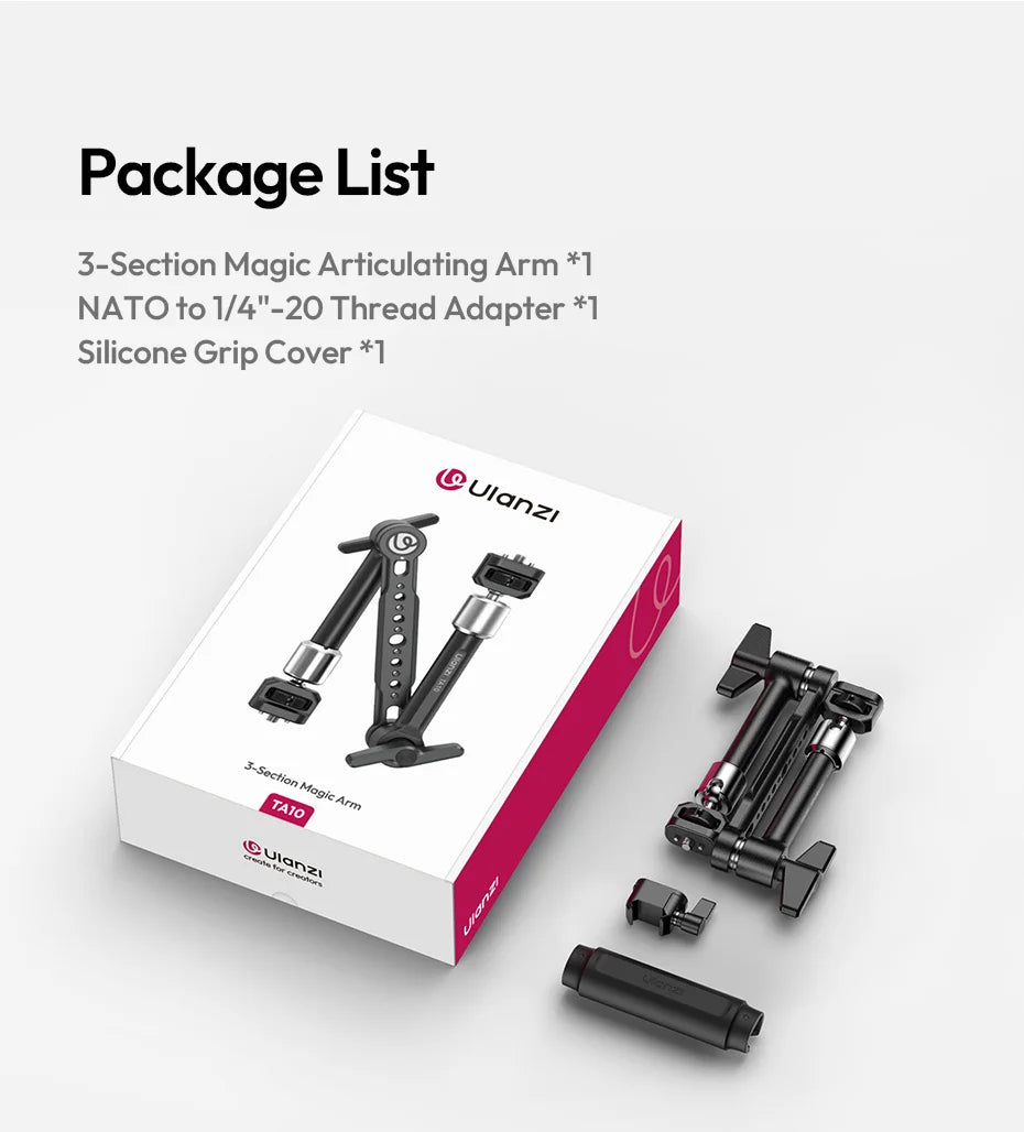 Ulanzi TA10 3-Section Camera Magic Arm